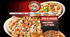 Desktop Screenshot of pizza-maestro.fr